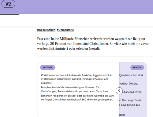 Wiener Zeitung – Inhaftiert, versklavt, ermordet weil sie „Ungläubige“ sind